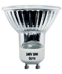 Value Range GU10 Halogen Bulb- 5 Pack