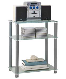 Value Range Verona Glass Hi-Fi Unit