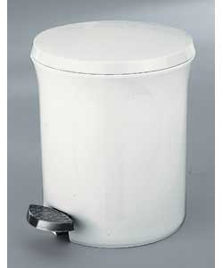 Argos Value White Pedal Bin