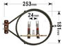 Ariston fan oven element