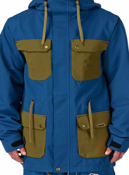 Armada Mens Armada Uinta Snow Jacket - Blue