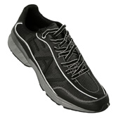 Black and Mesh Trainers