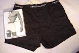 Armani Black Boxers