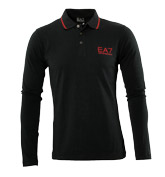 Dark Slate Long Sleeve Polo Shirt