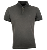 Denim Culture M22 Faded Black Pique Polo