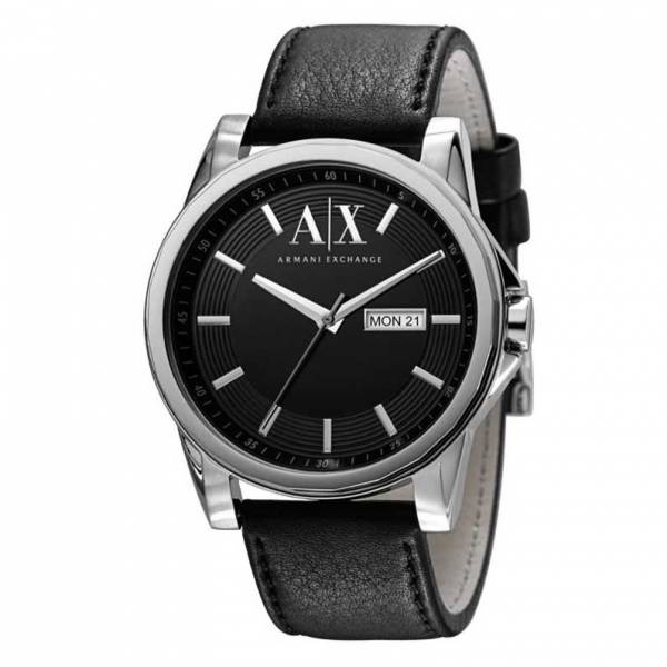 Black Leather Strap Mens