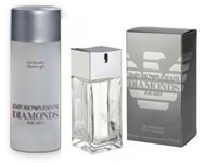 FREE Shower Gel +Diamonds For Men Eau de