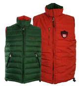 Green / Orange Reversible Gilet