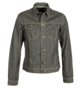 Grey Denim Style Jacket