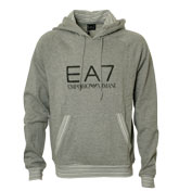 Grey Hooded Sweatshirt