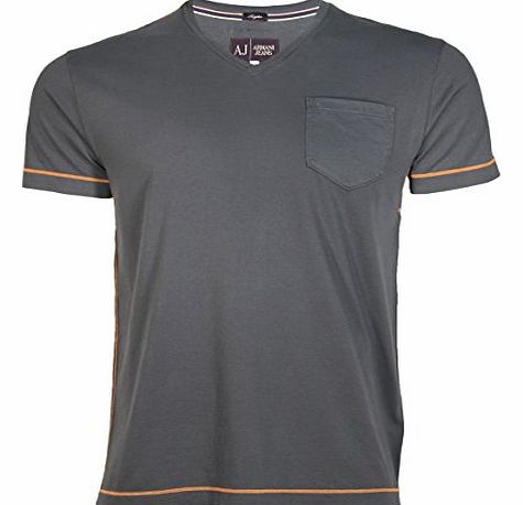 Armani Jeans Armani T-shirt V-neck Contrast Stitch