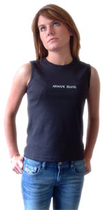 Armani Jeans Vest Top - Dark Navy