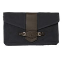 Ladies Armani Navy Canvas Handbag