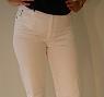 Armani Ladies Armani White Cotton Trousers