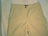 Armani Ladies Cream Cotton Trousers