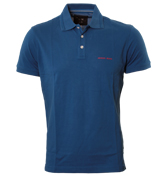 Royal Blue Pique Polo Shirt