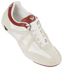 White and Red Trainers
