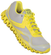 Yellow and Grey Zig Racer Trainers