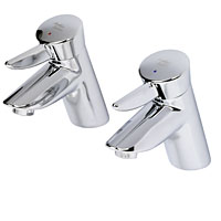 Anti Vandal Basin Tap Pair