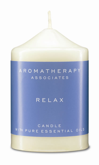 Associates Relax Pillar Candle