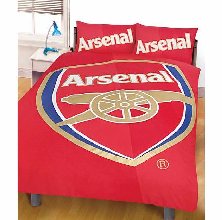 Arsenal FC Crest Double Duvet Cover