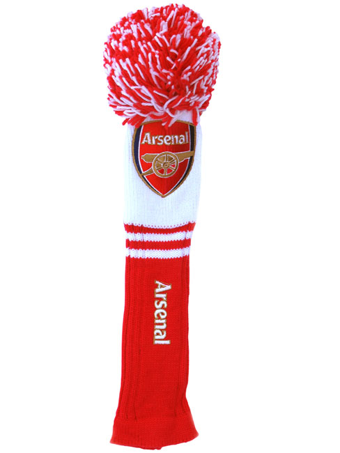 Arsenal FC Pompom Driver Golf Club Headcover