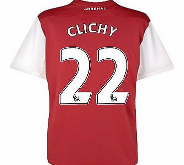 Nike 2011-12 Arsenal Nike Home Shirt (Clichy 22)