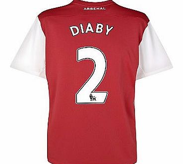 Nike 2011-12 Arsenal Nike Home Shirt (Diaby 2)