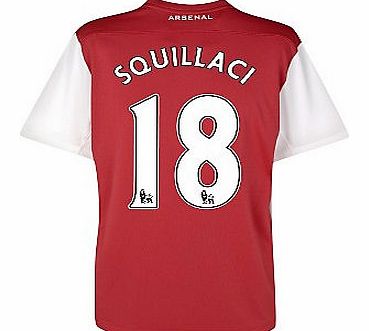 Nike 2011-12 Arsenal Nike Home Shirt (Squillaci 18)