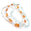 Deco Carnelian Strand Bracelet