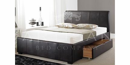 Artisan Drawer 6FT Superking Leather Bedstead