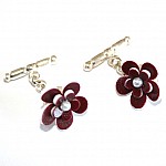 Briony Flower Cufflinks