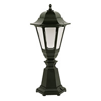 Patio Coach 100W Black Lantern Wall Light