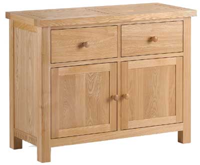 ash veneer small Sideboard 2 drawers 2 doors