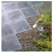 Ashby Charcoal Riven 450x450x32mm Paving 56pc