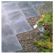 Ashby Charcoal Riven 600x600x35mm Paving 26pc