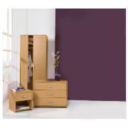 Ashford 2 Door Wardrobe Set, Beech Effect