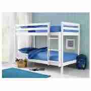 Ashley Pine Shorty Twin Bunk Bed, White