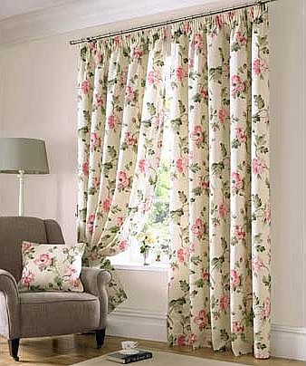 Apsley Coral Curtains 117cm x 183cm