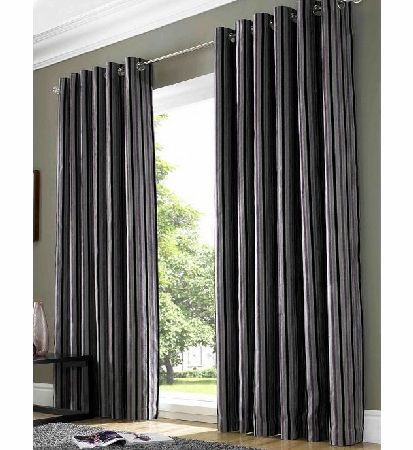 Regency Aubergine Lined Eyelet Curtains