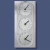 Coastal Weather Station Clock. Clear