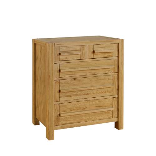 Ashton Oak 2+3 Chest of Drawers 909.608