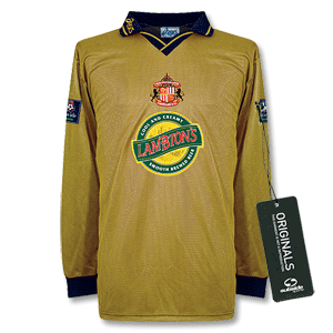 ASICS 97-98 Sunderland Away L/S players shirt