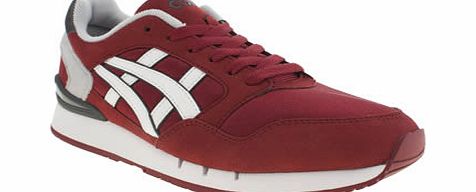 ASICS Burgundy Gel Atlanis Trainers