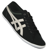 Asics Biku CV Black and Light Grey Trainers