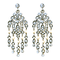 Cascade Stone Drop Earrings