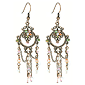 Filigree Circle Earrings