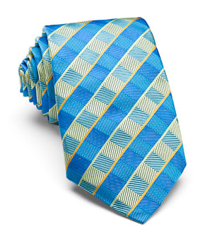 Check Silk Tie