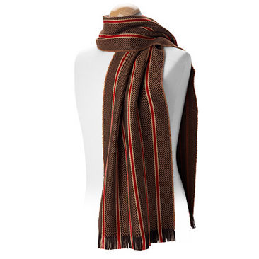 Merino Wool Herringbone Scarf