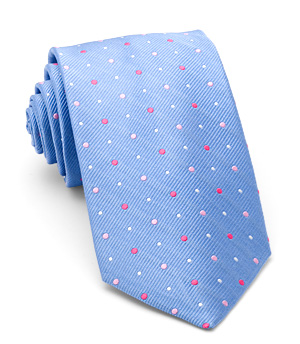 Multi-Dots Silk Tie